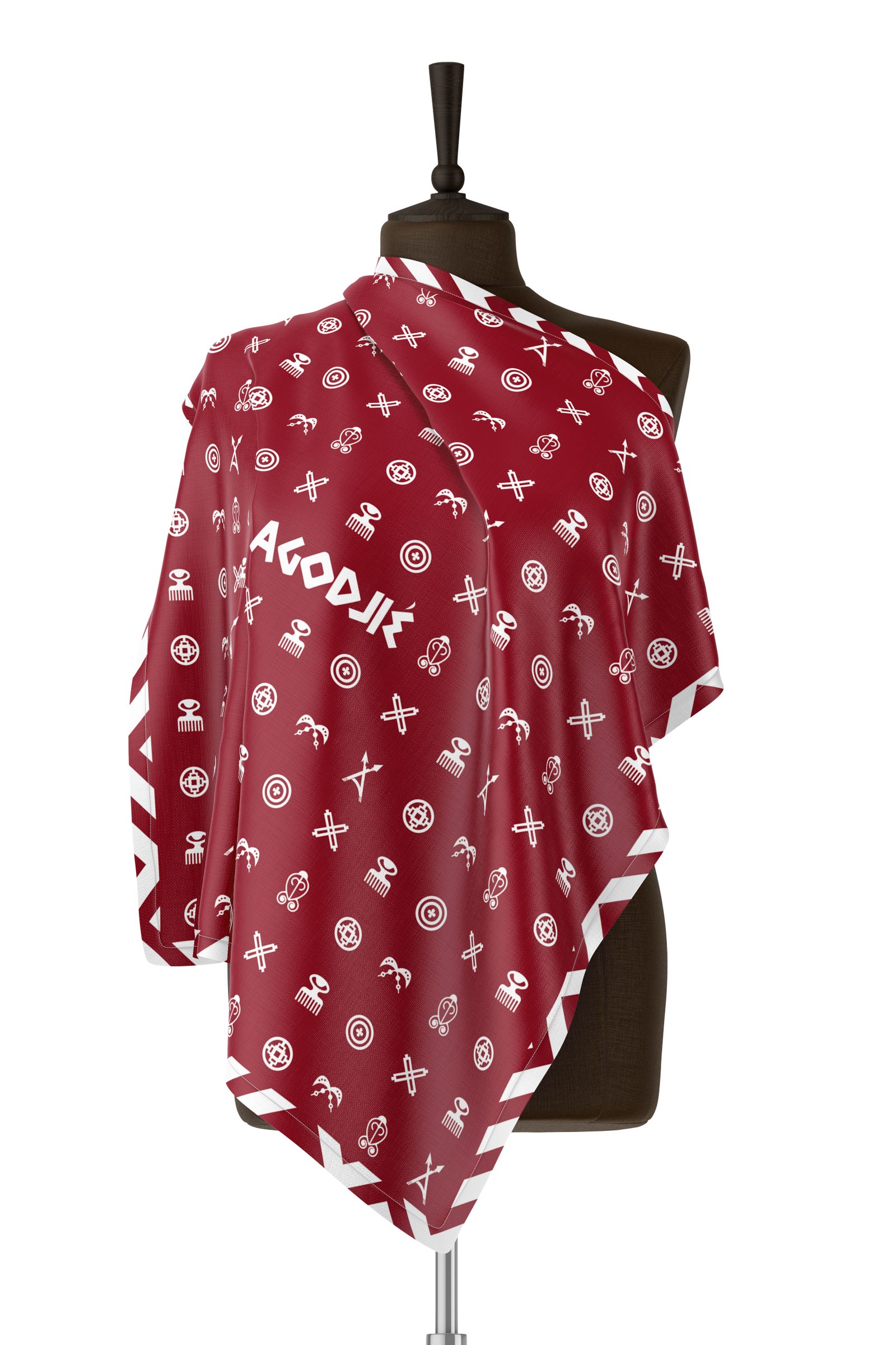 Foulard Agodjié Rouge